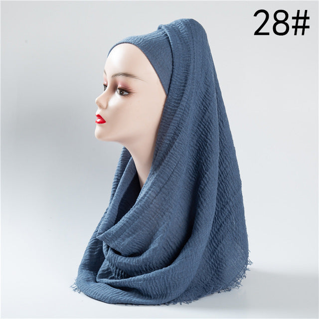 Fashion Scarf Printed Bandana Shawl Hijab #2638-women-wanahavit-28-wanahavit