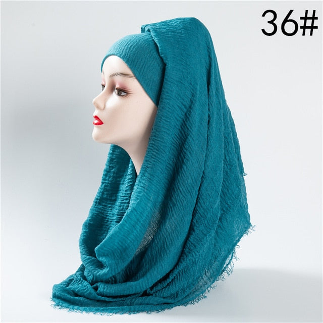 Fashion Scarf Printed Bandana Shawl Hijab #2638-women-wanahavit-36-wanahavit