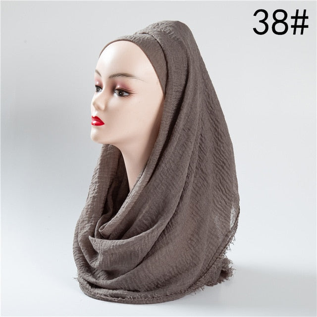 Fashion Scarf Printed Bandana Shawl Hijab #2638-women-wanahavit-38-wanahavit