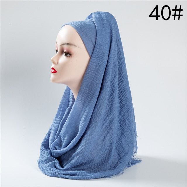 Fashion Scarf Printed Bandana Shawl Hijab #2638-women-wanahavit-40-wanahavit