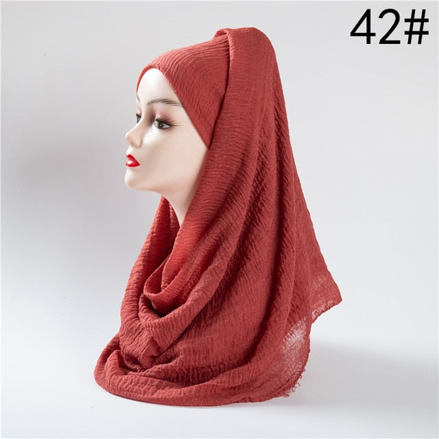 Fashion Scarf Printed Bandana Shawl Hijab #2638-women-wanahavit-42-wanahavit