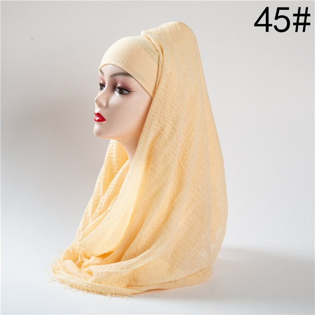 Fashion Scarf Printed Bandana Shawl Hijab #2638-women-wanahavit-45-wanahavit
