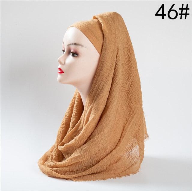 Fashion Scarf Printed Bandana Shawl Hijab #2638-women-wanahavit-46-wanahavit