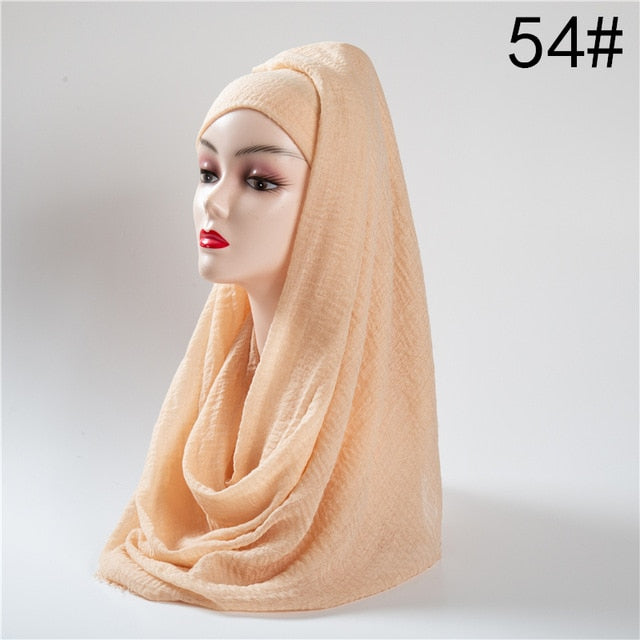 Fashion Scarf Printed Bandana Shawl Hijab #2638-women-wanahavit-54-wanahavit