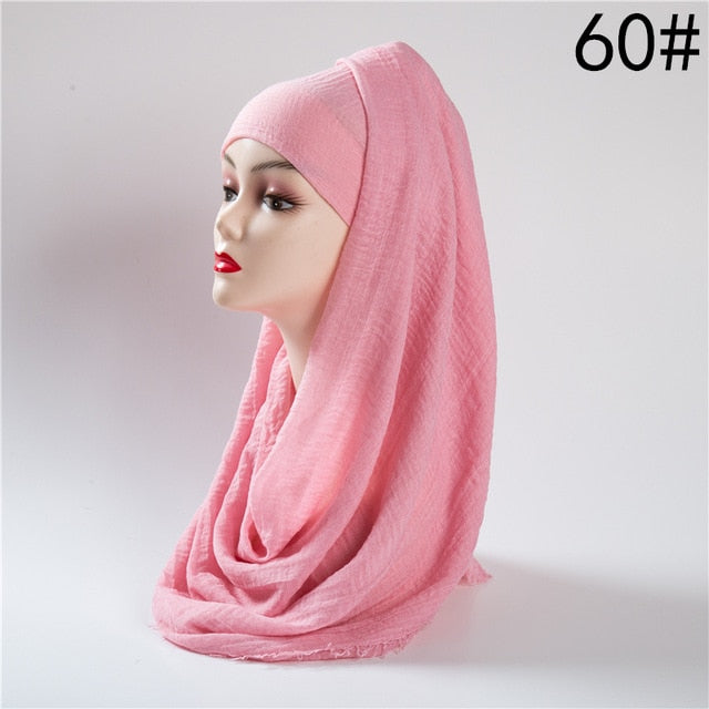 Fashion Scarf Printed Bandana Shawl Hijab #2638-women-wanahavit-60-wanahavit