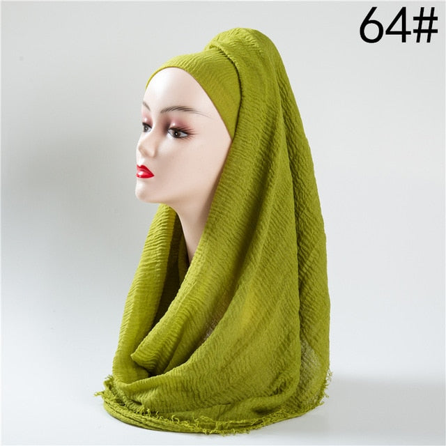Fashion Scarf Printed Bandana Shawl Hijab #2638-women-wanahavit-64-wanahavit