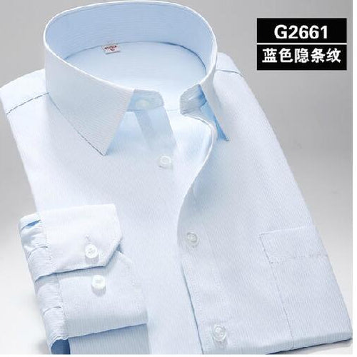 Load image into Gallery viewer, Plus Size Solid Long Sleeve Shirt #G26XX-men-wanahavit-G2661-S-wanahavit
