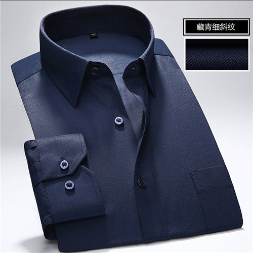 Plus Size Solid Long Sleeve Shirt #G26XX-men-wanahavit-G2651-S-wanahavit