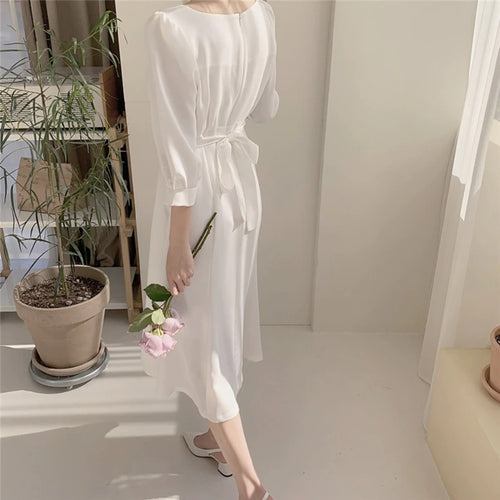 Load image into Gallery viewer, S-XL Plus Size Boho Party Chiffon Vintage oversize  Long Summer Dress
