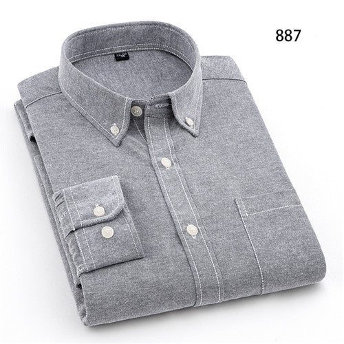 High Quality Solid Long Sleeve Shirt #88X-men-wanahavit-887-S-wanahavit