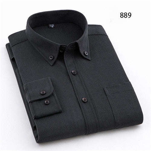 High Quality Solid Long Sleeve Shirt #88X-men-wanahavit-889-S-wanahavit