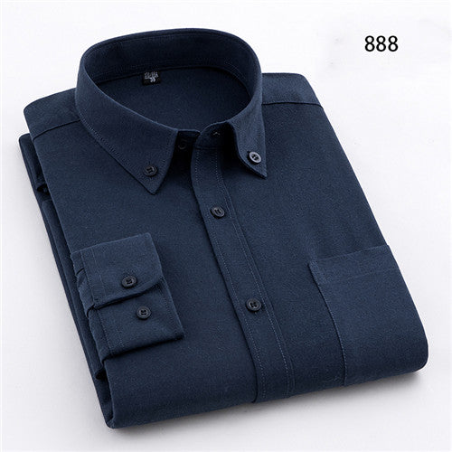 High Quality Solid Long Sleeve Shirt #88X-men-wanahavit-888-S-wanahavit