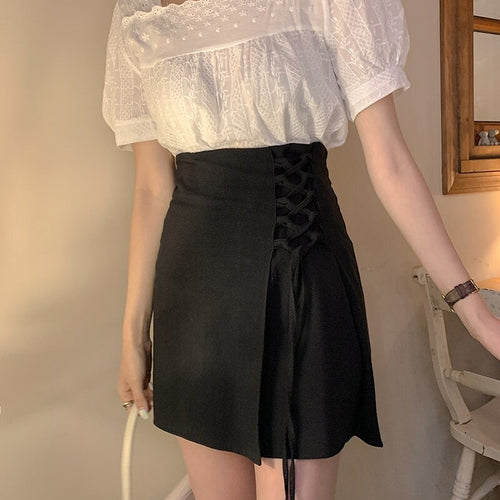 Load image into Gallery viewer, Two Piece Suit oversize Summer short sleeve Blouse
