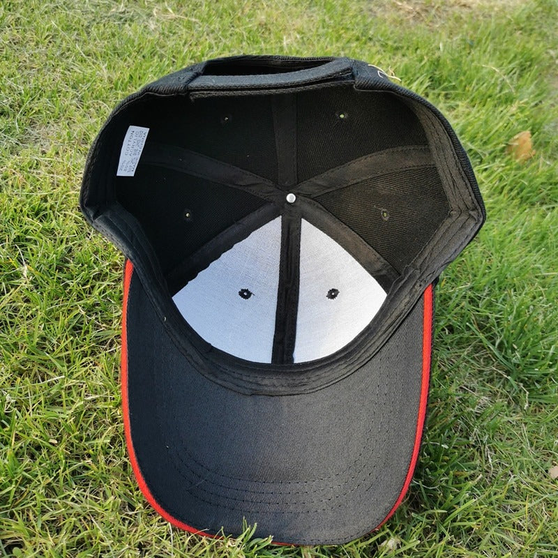 Acrylic Plain Color Accent Baseball Adjustable Snapback Cap