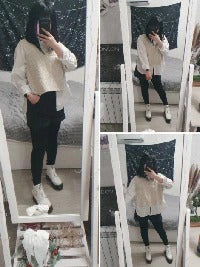 O-neck Autumn Winter Short Knitted Sleeveless Warm Casual oversize Pullover vest sweater